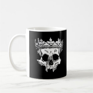 Caneca De Café Cabeça de Esqueleto Assustadora num