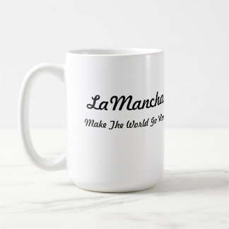 Caneca De Café Cabeça de LaMancha no coração