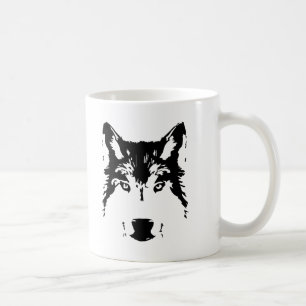 Caneca De Café Cabeça de lobo