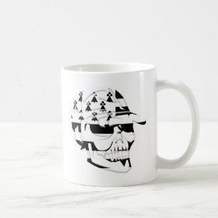 Caneca De Café Cabeça de morte Bretanha