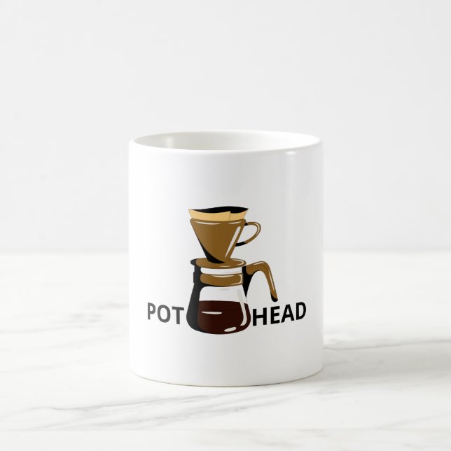 Caneca De Café Cabeça de Pote de café (Centro)