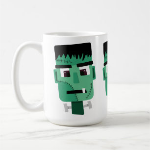 Caneca De Café Cabeça do Monstro de Frankenstein