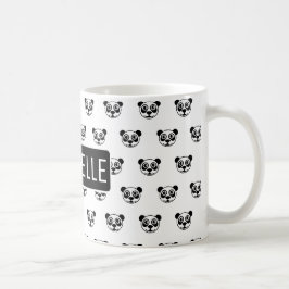Caneca De Café Cabeça Personalizada do Urso de Panda