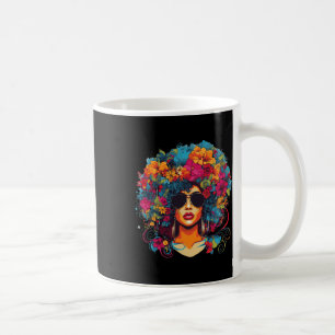 Caneca De Café Cabelo Afro Natural História Negra Orgulho Preto M