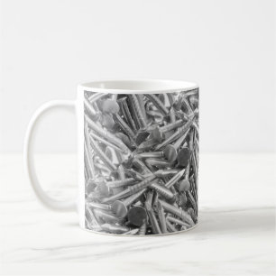 Caneca De Café Cabelo das unhas da carpintaria