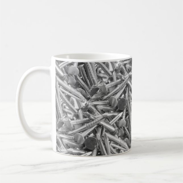 Caneca De Café Cabelo das unhas da carpintaria (Esquerda)