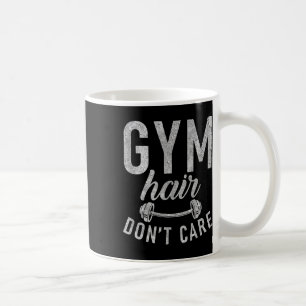 Caneca De Café Cabelo de Academia Não Liga Piada de Treino Muscul