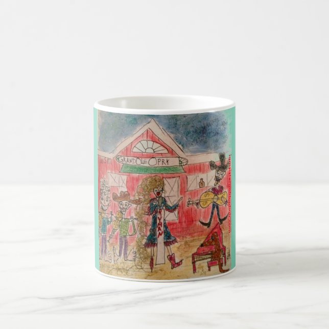 Caneca De Café Cabelo dourado da irmã e os meninos de Sandridge (Centro)