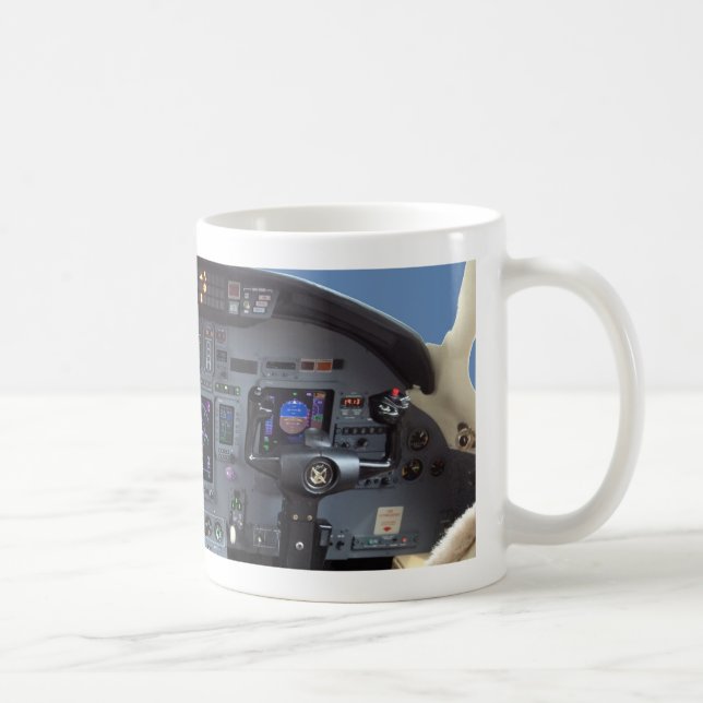 Caneca De Café Cabina do piloto de Excel da citação de Cessna (Direita)