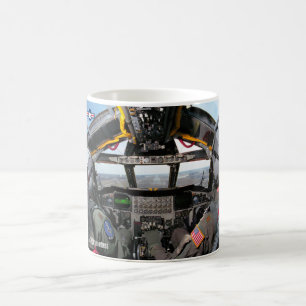CANECA DE CAFÉ CABINE DO B-52H STRATOFORTRESS