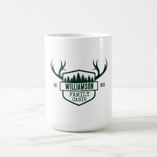 Caneca De Café Cabine florestal personalizada