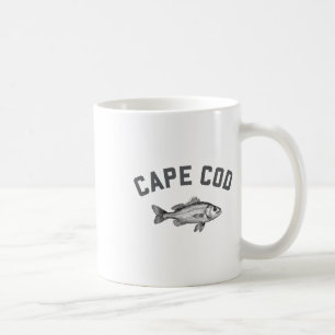 Caneca De Café Cabo Cod Massachusetts Pescando Robalos