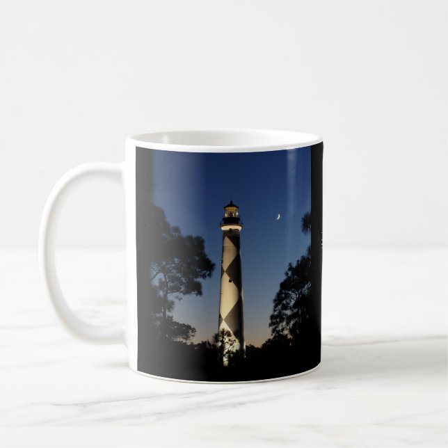 Caneca De Café Cabo Lookout LIghthouse Mug (Esquerda)