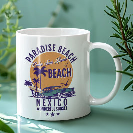 Caneca De Café Cabo San Lucas Beach Mexico | Mexican Paradise