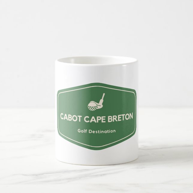 Caneca De Café Cabot Cape Breton Canada Golf Destination (Centro)