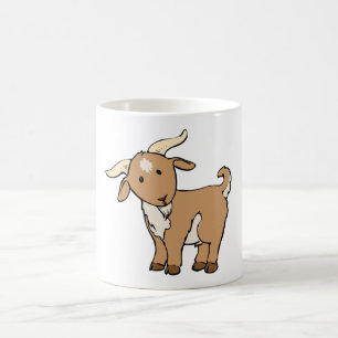 Caneca De Café Cabra bonito dos desenhos animados
