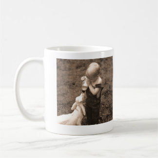 Caneca De Café Cabra da alimentação de crianças