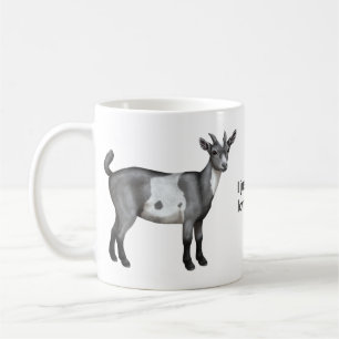 Caneca De Café Cabra De Cinza Bonita