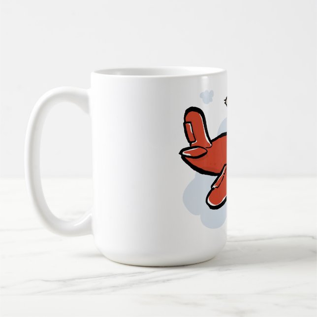 Caneca De Café cabra voadora (Esquerda)