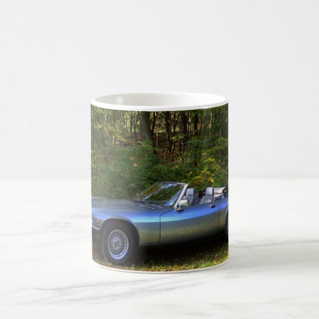 Caneca De Café Cabriolet de Jaguar XJS V12 (Centro)