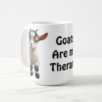 Caneca De Café Cabrito com Pelagem Fofa e Expressão Brilhante