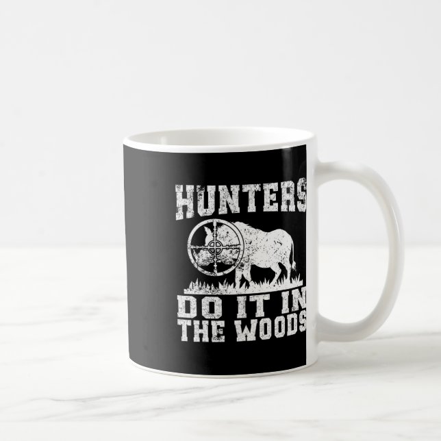 Caneca De Café Caça ao Cachorro Selvagem (Direita)