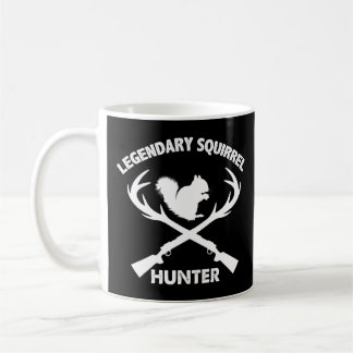 Caneca De Café Caça ao Esquilo Legendário, Legenda