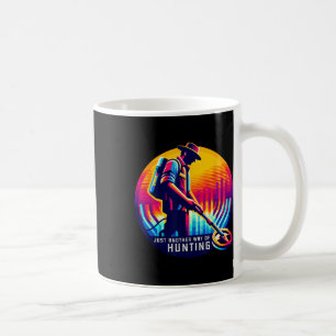 Caneca De Café Caça ao Tesouro com Detector de Metais Pesca na La