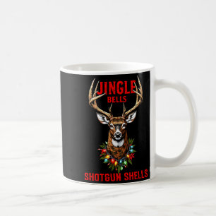 Caneca De Café Caça ao Veado de Natal Dashing Through Snow Jingle