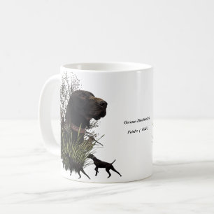 Caneca De Café Caça às aves, Ponteiro de Aproximação Alemão