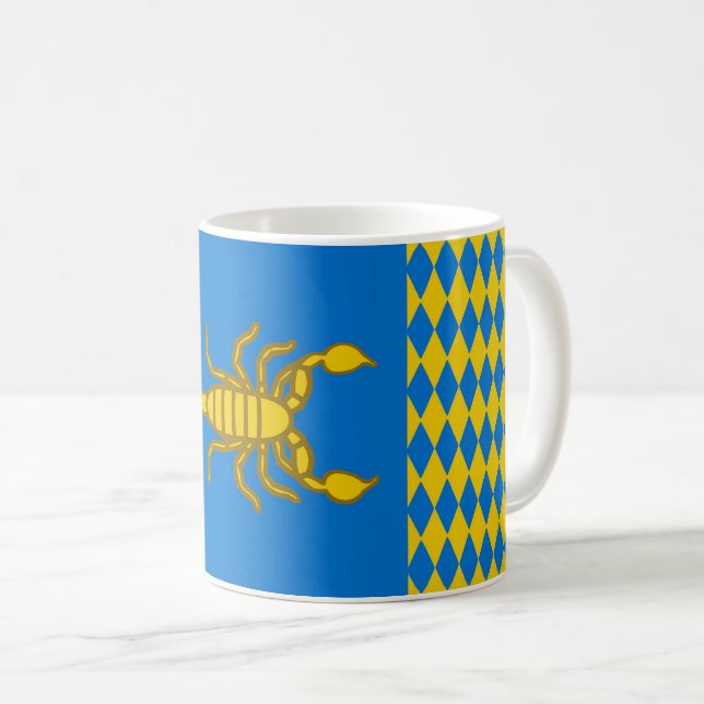 Caneca De Café Caça-café Crachá al-Sahid (Frente Esquerda)