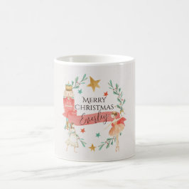 Caneca De Café Caça de Natal Personalizada do Invólucro