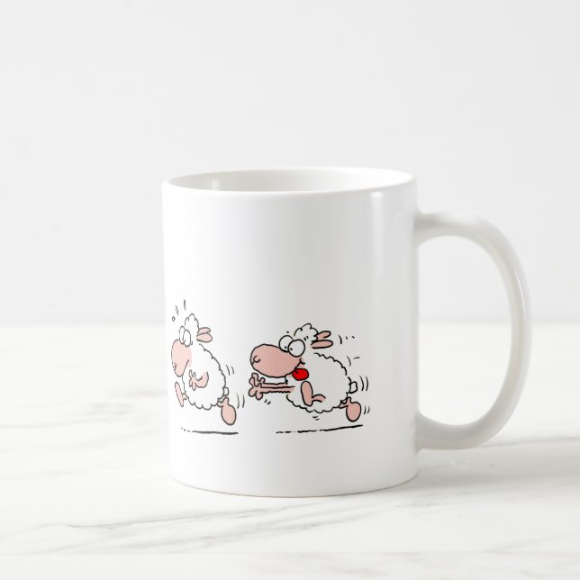 Caneca De Café Caça de ovelha (Direita)