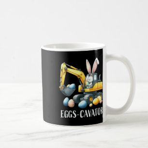 Caneca De Café Caça De Ovos De Páscoa Eggscavator Para