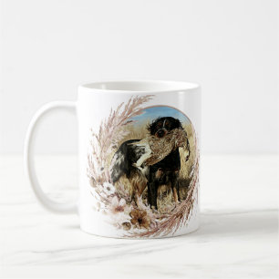 Caneca De Café Caça de pau com Brittany Spaniel