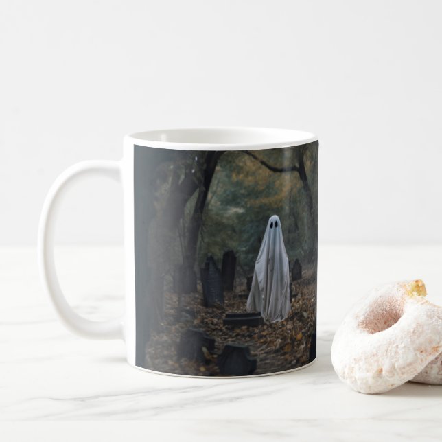 Caneca De Café Caça Fantasma Nº 02 (Com Donut)
