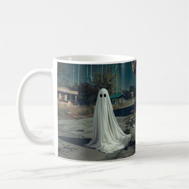 Caneca De Café Caça Fantasma Nº 21 (Esquerda)