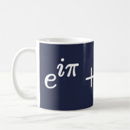 Caneca De Café Caça Matemática da Equação de Identidade de Euler