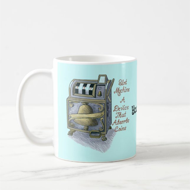 Caneca De Café Caça-Níqueis Bell (Esquerda)