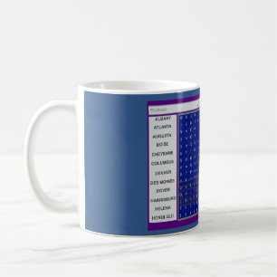 Caneca De Café Caça-palavras