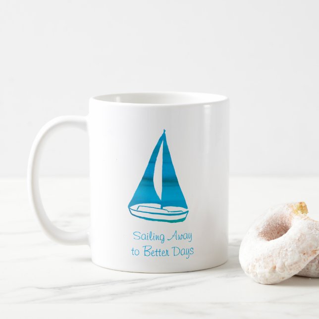 Caneca De Café Caça-vela personalizada (Com Donut)