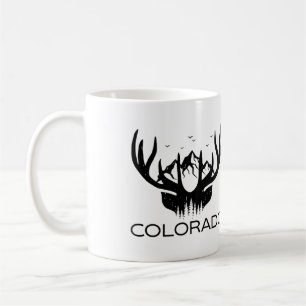 Caneca De Café Caçador de Alce do Colorado Caçador de Alce do Col