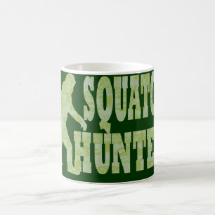 Caneca De Café Caçador de pratos na camuflagem