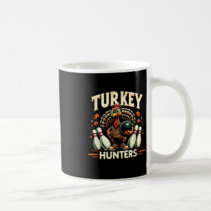 Caneca De Café Caçadores de Peru Engraçados Desenho Retro de Boli