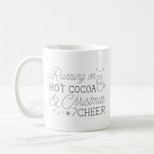 Caneca De Café Cacau Quente E Cheio De Natal