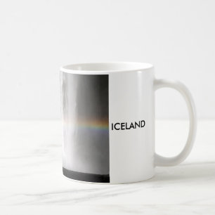 Caneca De Café Cachoeira bonita em Islândia