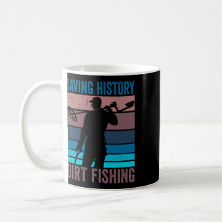Caneca De Café Cachoeira de Pesca de Terra Salvando a História