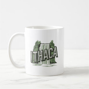 Caneca De Café cachoeiras de ithaca
