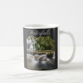 Caneca De Café Cachoeiras nas Montanhas na Carolina do Norte Mode