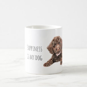 Caneca De Café Cachorrinho Marrom Doce